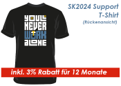 SK2024 Support Shirt Gr. M / Schwarz --  inkl. 3% Rabatt...