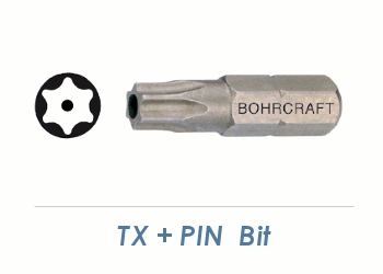 TX30 + PIN Bit für Sicherheitsschrauben - Schraubenking